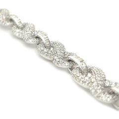 Diamond Infinity Bracelet - White Carat - USA & Canada
