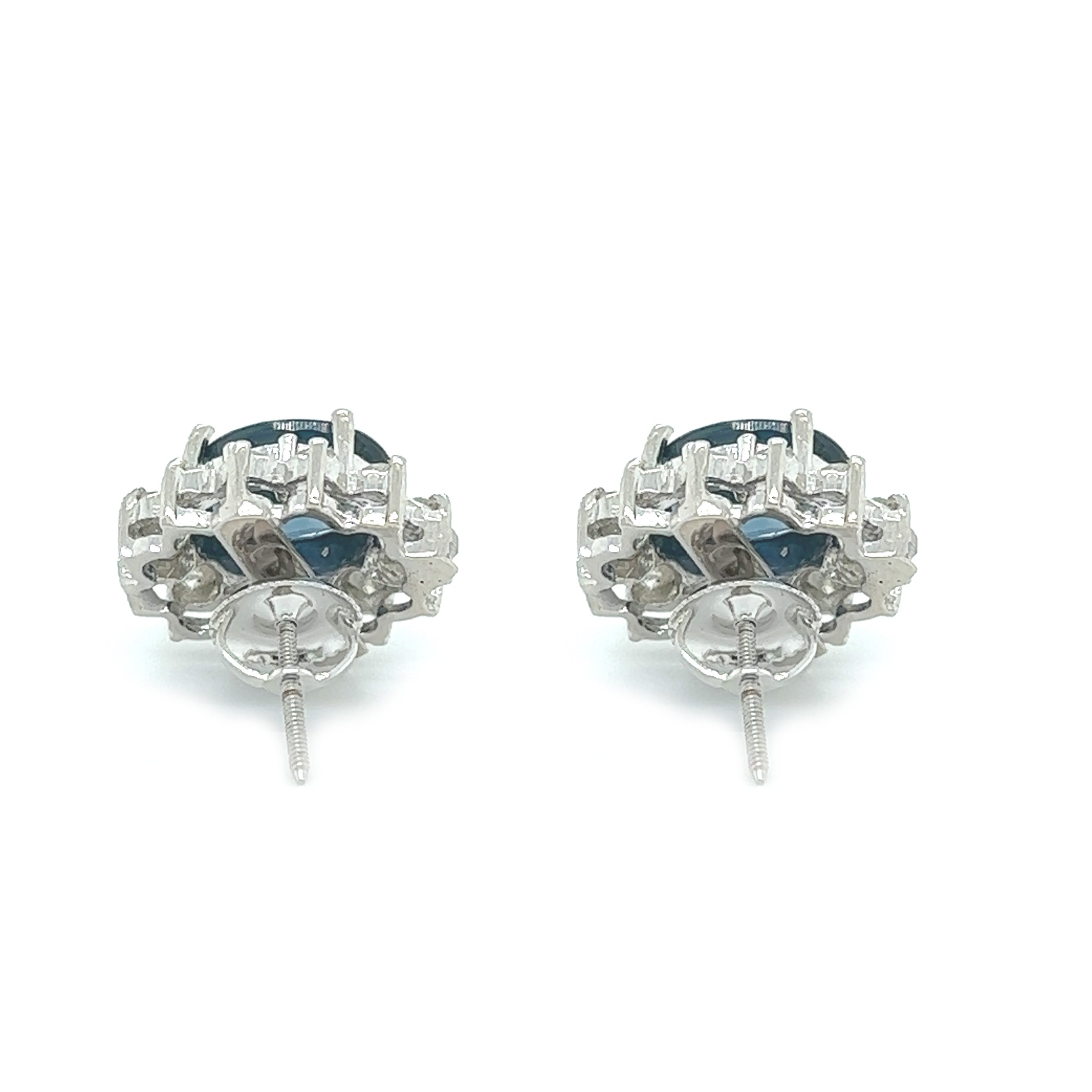 Sapphire Earrings - White Carat - USA & Canada