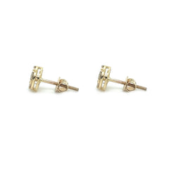 Diamond Gold Earrings - White Carat - USA & Canada