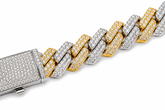14.00CT. Diamond Cuban Bracelet - 13mm