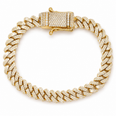 7.00 CT. Diamond Cuban Bracelet - 8.0mm