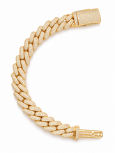 11.00 CT. Diamond Cuban Bracelet - 14.00mm