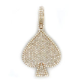 2.25 CT. Diamond Ace of Spades Pendant - White Carat - USA & Canada