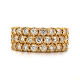 3.28 CT. Diamond Ring Gold - White Carat - USA