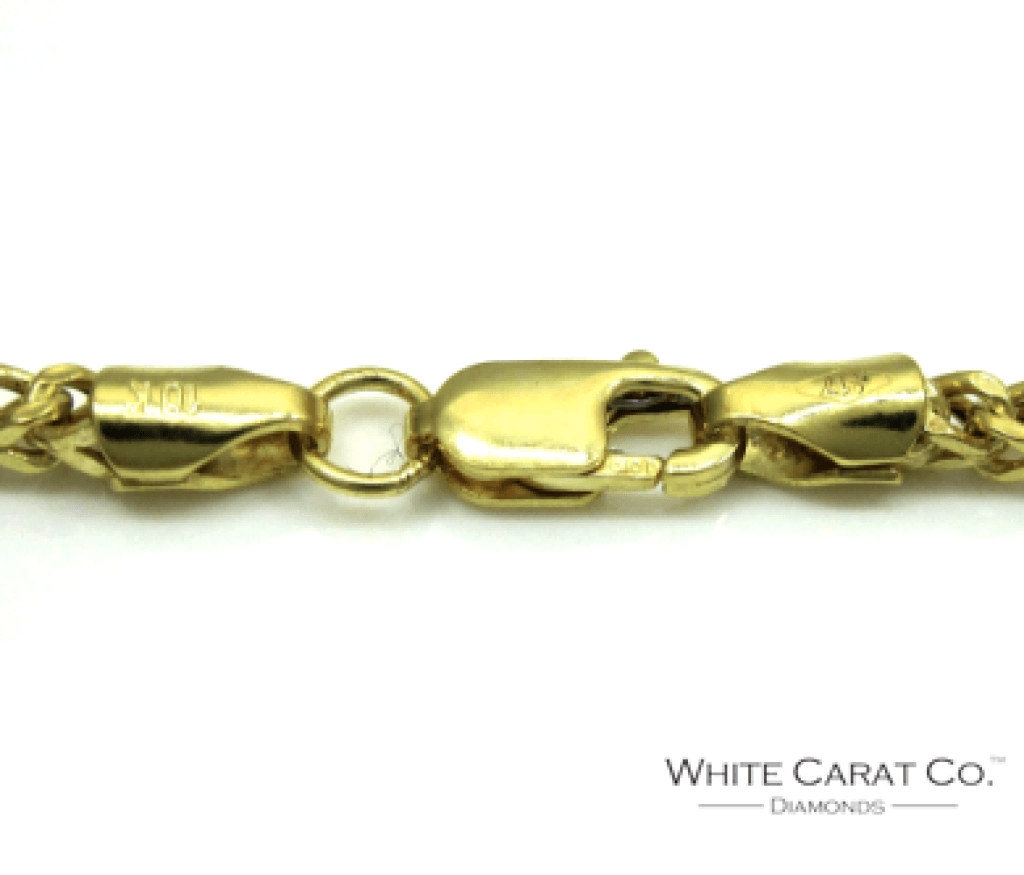 10K Gold Franco Chain (Regular) - 3mm - White Carat - USA & Canada