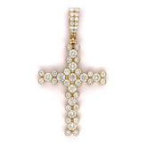 Diamond Cross Pendant 10K - White Carat - USA & Canada