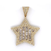 Diamond Star Pendant 10K - White Carat - USA & Canada