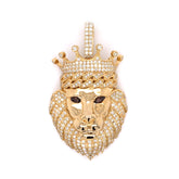 Diamond Lion Pendant 14K - White Carat - USA & Canada