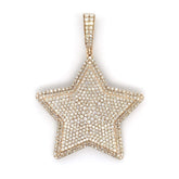 Diamond Star Pendant 10K - White Carat - USA & Canada