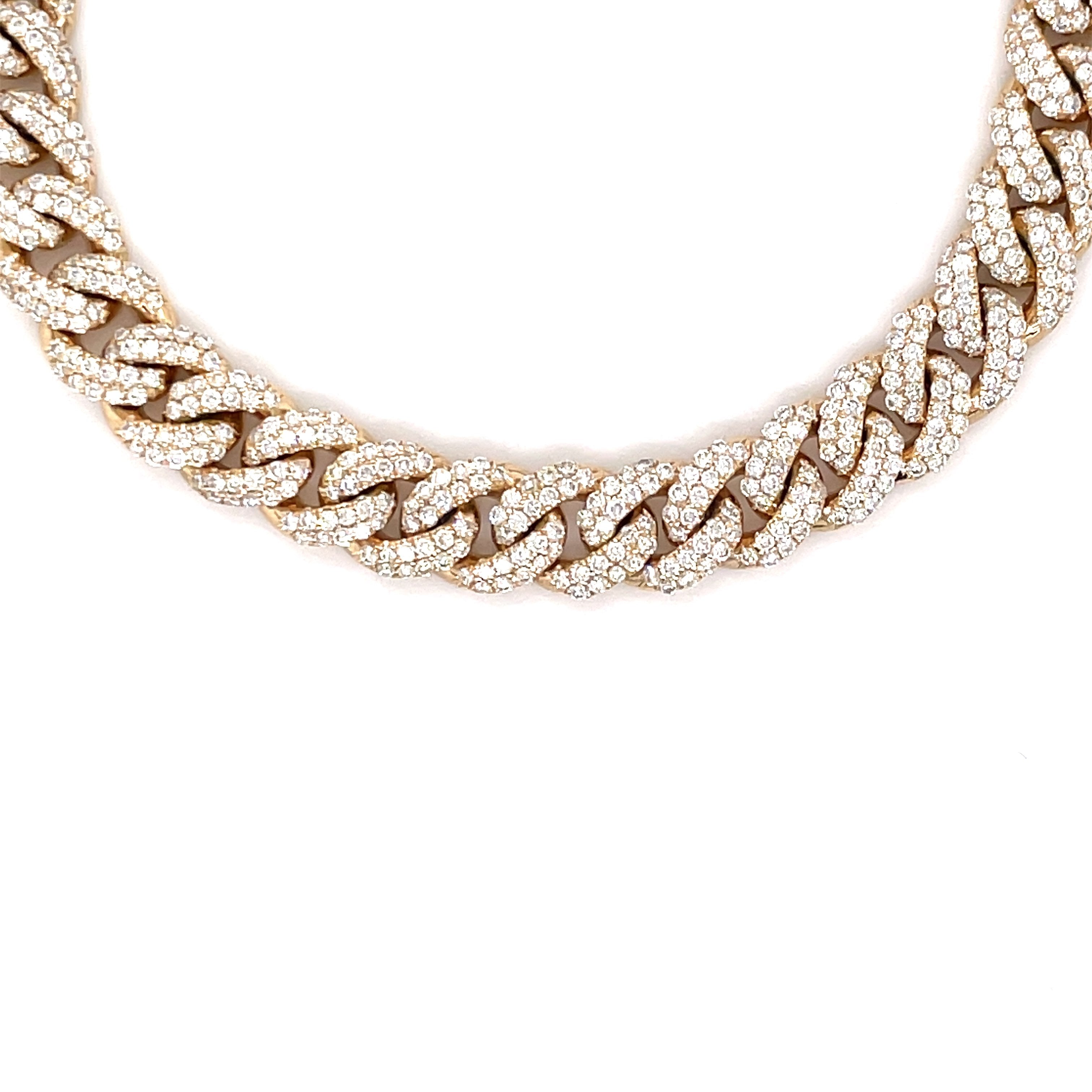 VVS Diamond Cuban Chain 18K – White Carat USA