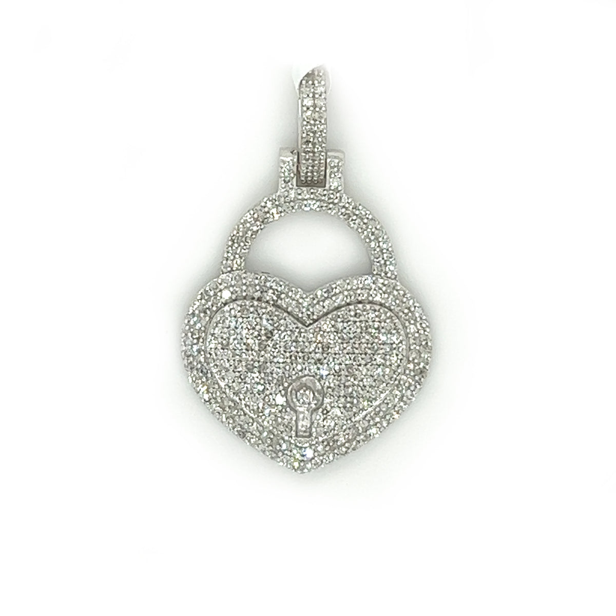 Diamond Heart Pendant - White Carat - USA & Canada