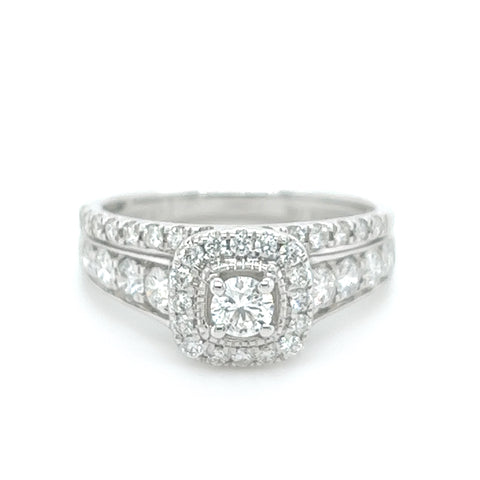 Engagement Diamond Ring Set - White Carat - USA & Canada