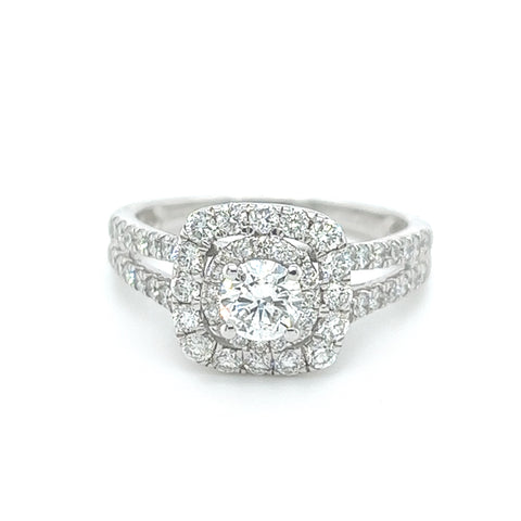 Engagement Diamond Ring Set - White Carat - USA & Canada