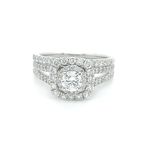 Engagement Diamond Ring Set - White Carat - USA & Canada