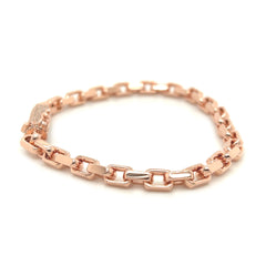 1.52CT. Gold Link Bracelet w/ Diamond Lock - White Carat - USA & Canada