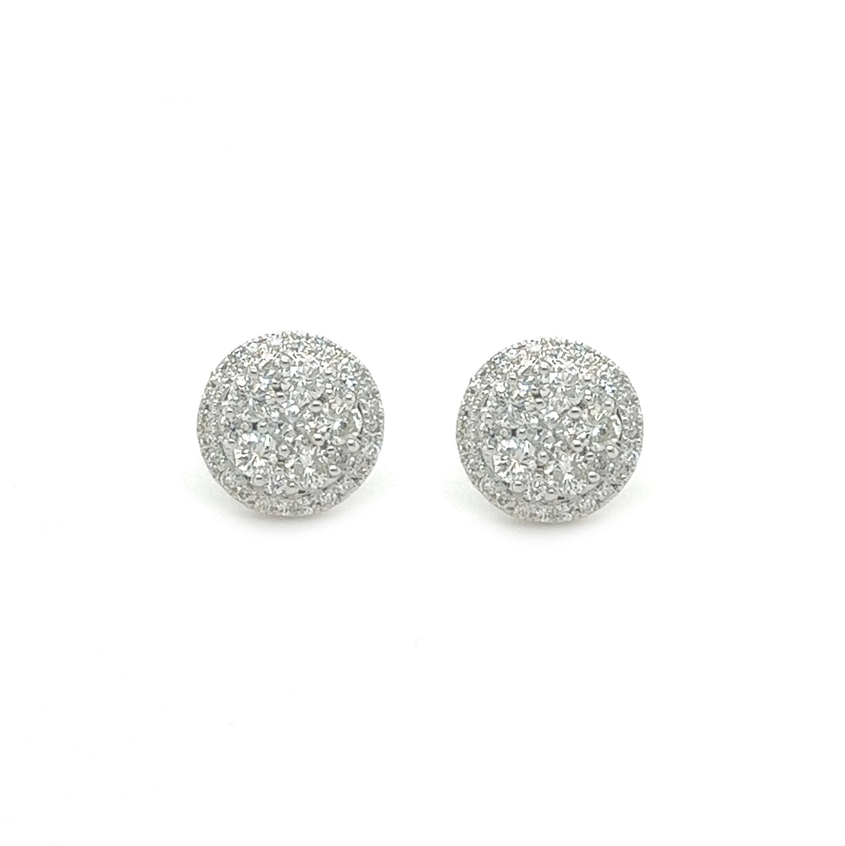 Circle Earrings - White Carat - USA & Canada