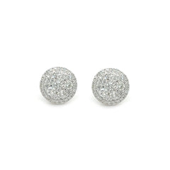 Circle Earrings - White Carat - USA & Canada
