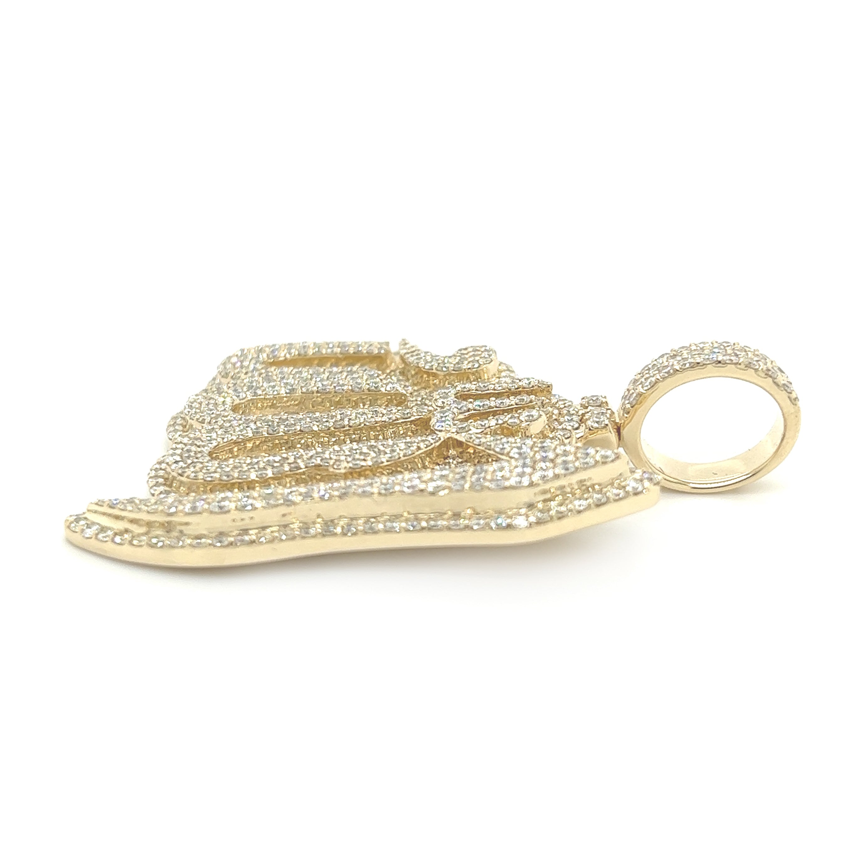 Allah Pendant - White Carat - USA & Canada