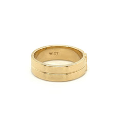 Gold Ring w/ Two Diamonds - White Carat - USA & Canada