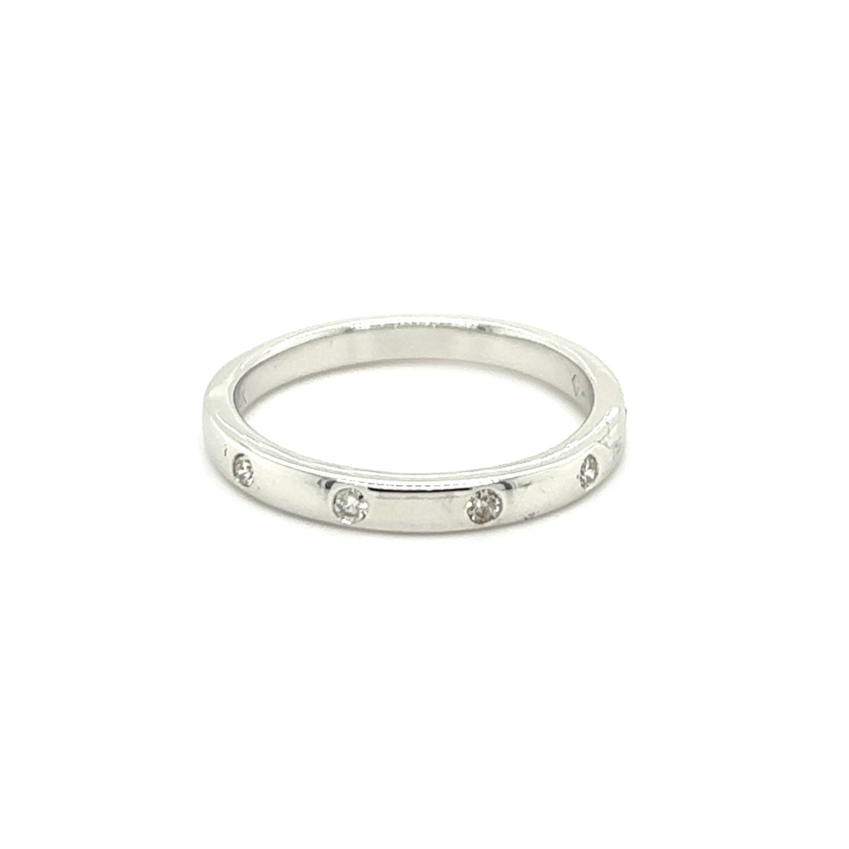 White Gold Ring w/ Diamonds - White Carat - USA & Canada
