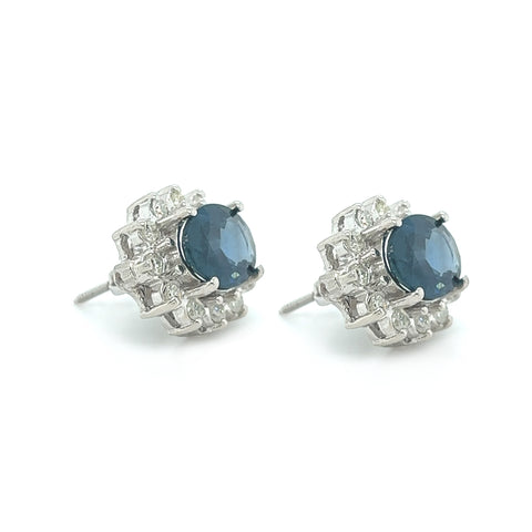 Sapphire Earrings - White Carat - USA & Canada