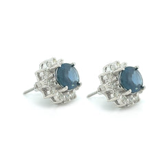 Sapphire Earrings - White Carat - USA & Canada