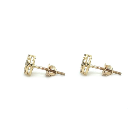 Diamond Gold Earrings - White Carat - USA & Canada