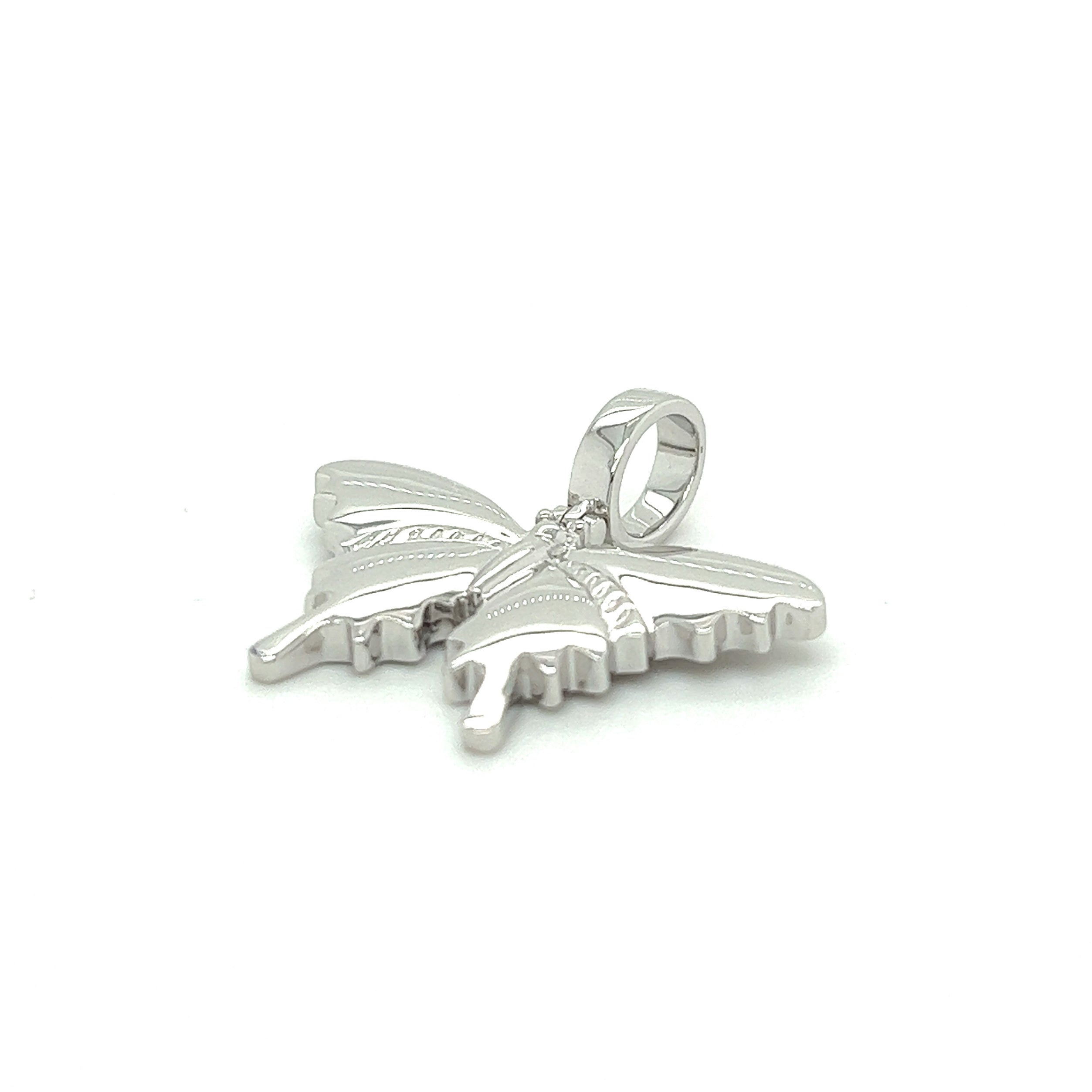 Butterfly Pendant - White Carat - USA & Canada