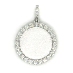 2.30 CT. Diamond Photo Pendant