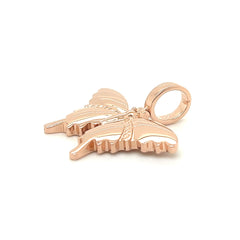 Butterfly Diamond Cut Pendant - White Carat - USA 