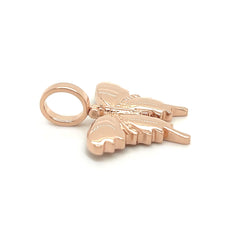 Butterfly Diamond Cut Pendant - White Carat - USA 