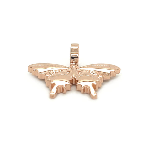 Butterfly Diamond Cut Pendant