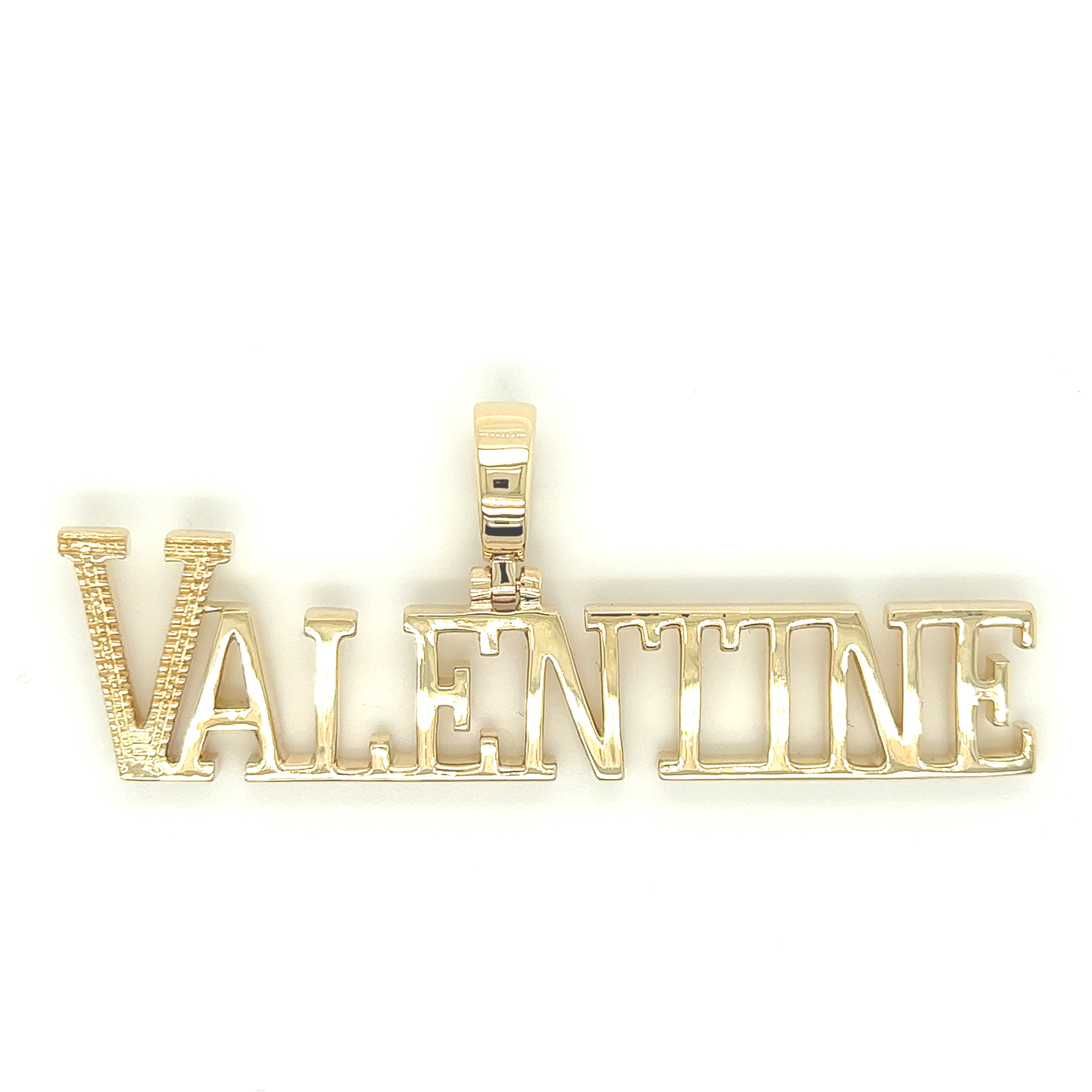 Valentine Gold Pendant - White Carat - USA & Canada