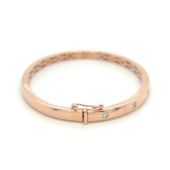 Ladies Round Bracelet w/ Diamonds - White Carat - USA & Canada