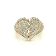 1.95CT. Broken Heart Diamond Ring