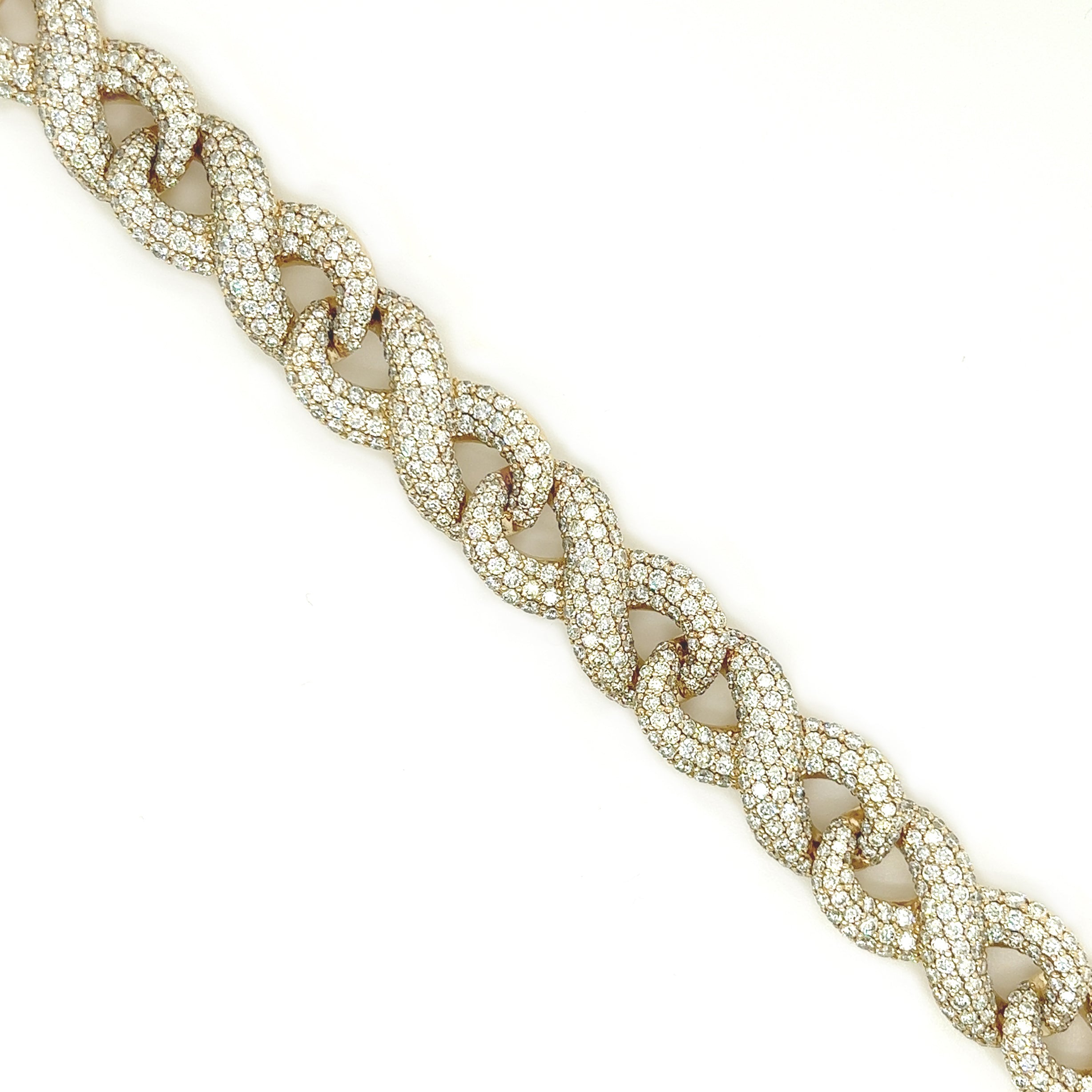 16.50CT. Infinity Diamond Bracelet - White Carat - USA & Canada
