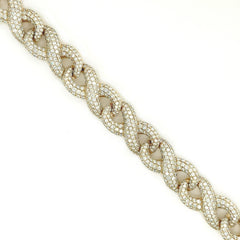 16.50CT. Infinity Diamond Bracelet - White Carat - USA & Canada