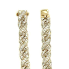 16.50CT. Infinity Diamond Bracelet - White Carat - USA & Canada