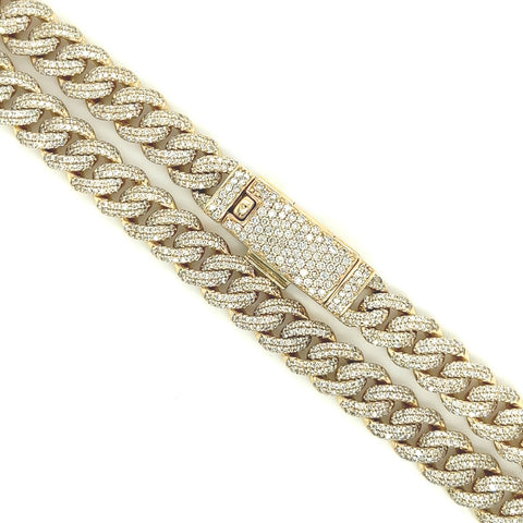 Diamond Cuban Chain - White Carat - USA & Canada