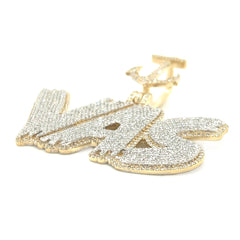 Custom Pendant w/ Anchor Bail - White Carat - USA & Canada