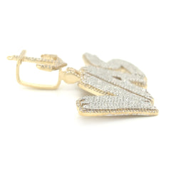 Custom Pendant w/ Anchor Bail - White Carat - USA & Canada