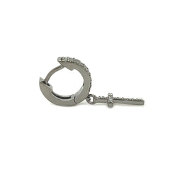 Black Diamond Earrings - White Carat - USA & Canada