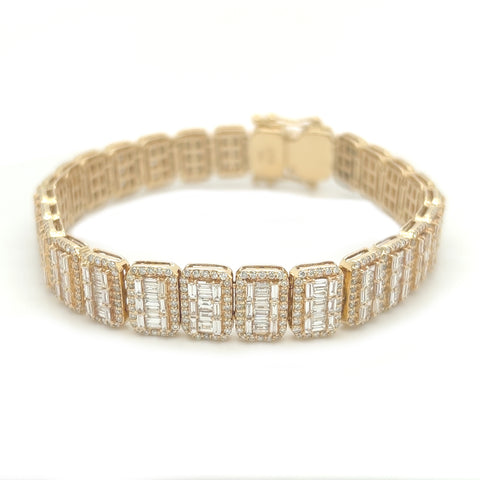 Baguette Diamond Bracelet - White Carat - USA & Canada