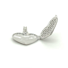 Diamond Memory Locket Pendant - White Carat - USA & Canada