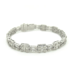 7.05CT. Diamond Bracelet - White Carat - USA & Canada