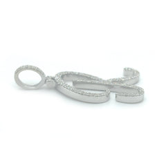 Diamond Letter "R" Pendant - White Carat - USA & Canada