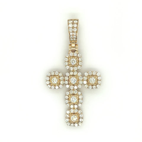 Diamond Cross Pendant - White Carat - USA & Canada