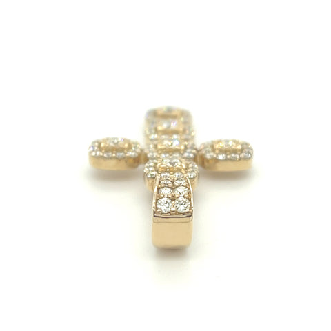 Diamond Cross Pendant - White Carat - USA & Canada