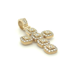Diamond Cross Pendant - White Carat - USA & Canada