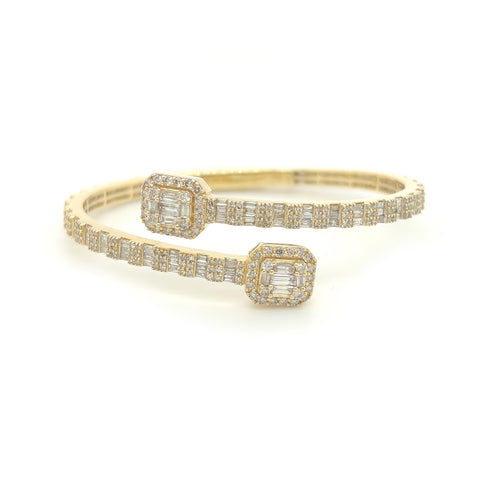 Ladies Diamond Bangle - White Carat - USA & Canada